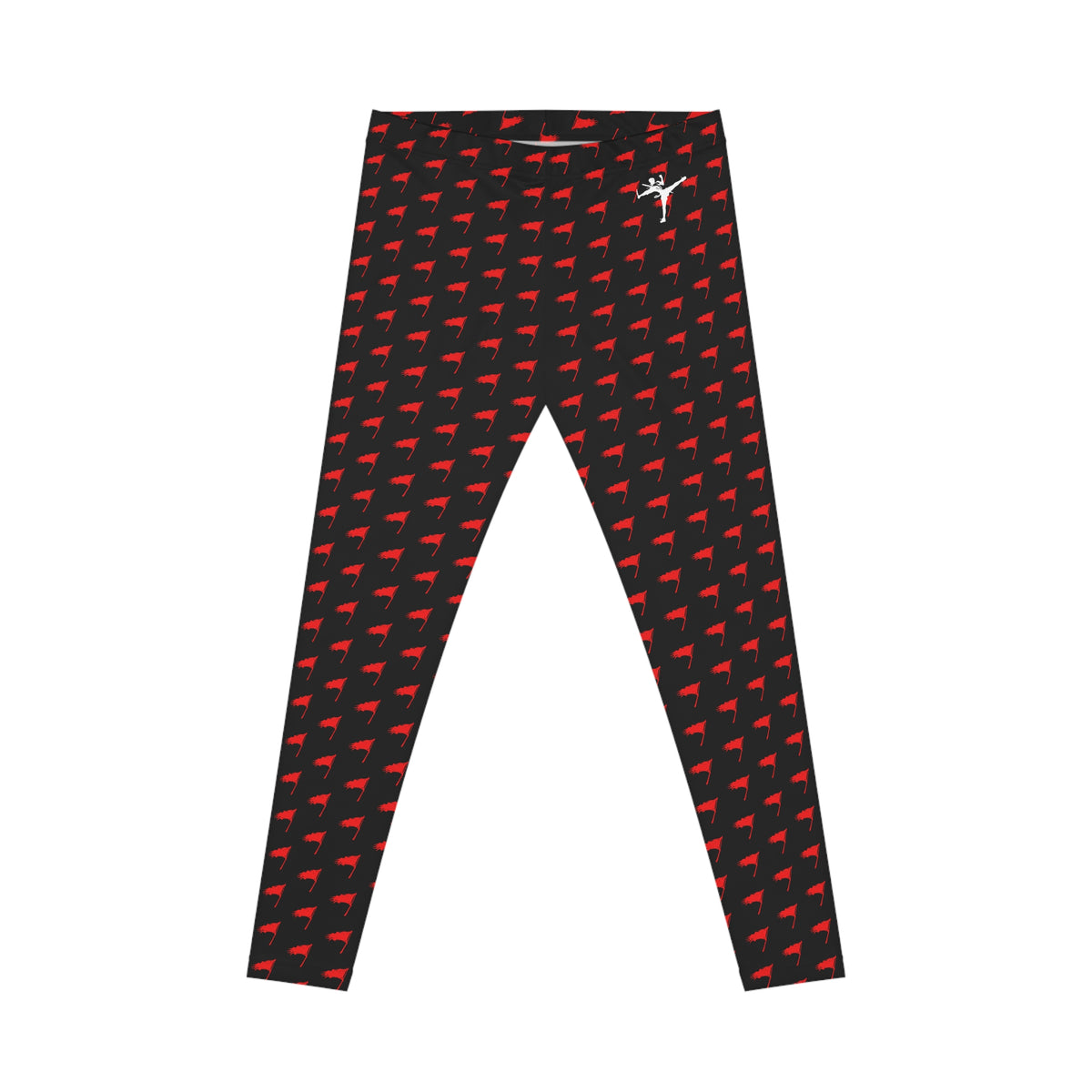 Leggings - The Art of Survival - Flag (All Over) Logo - Fitness Apparel