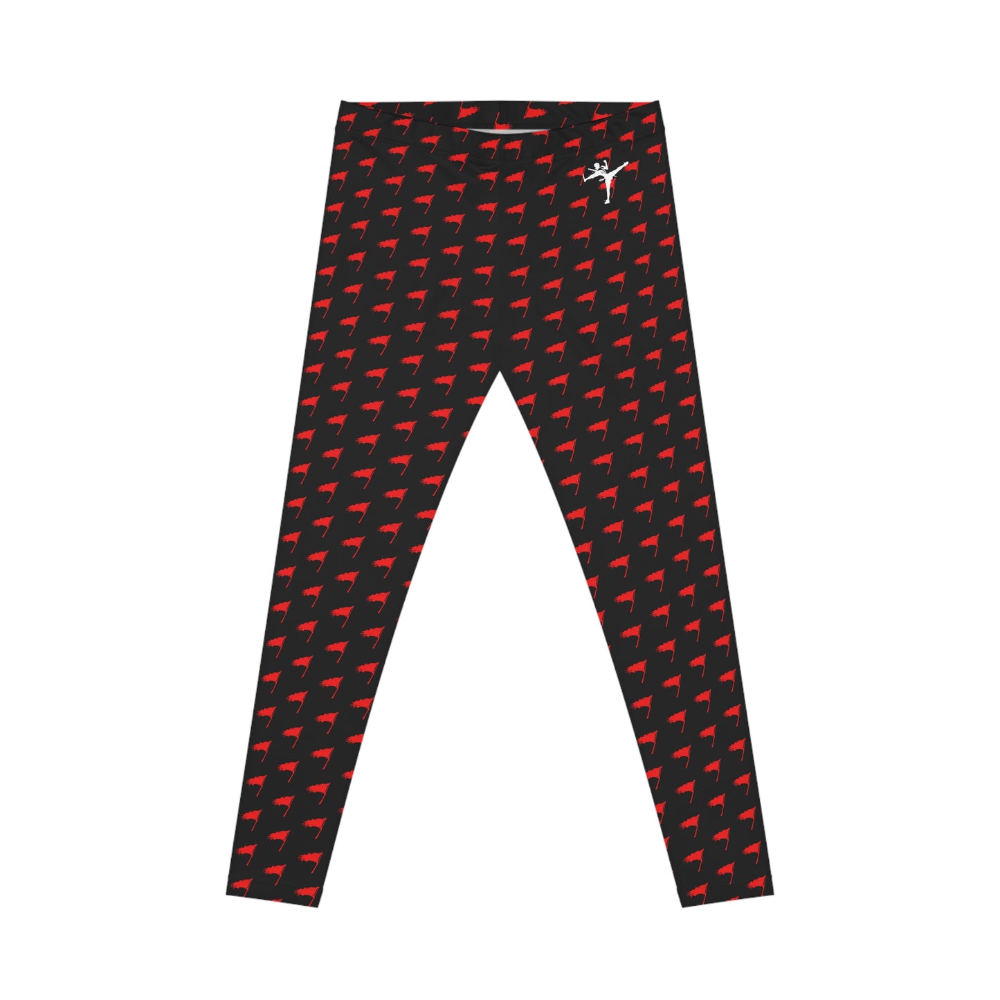Leggings - The Art of Survival - Flag (All Over) Logo - Fitness Apparel