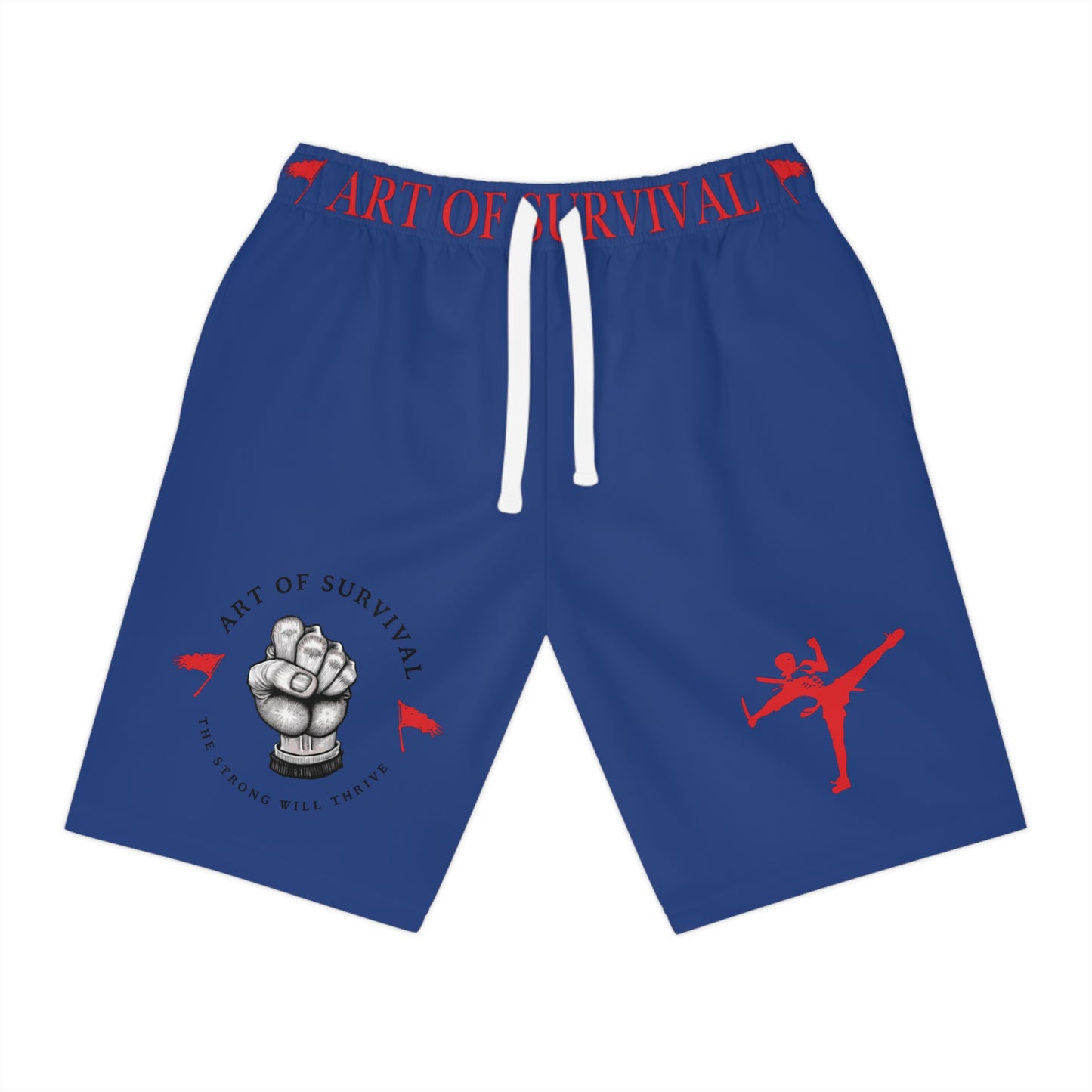 Athletic Shorts - The Art of Survival - Martial Arts and Fitness Lifestyle Brand