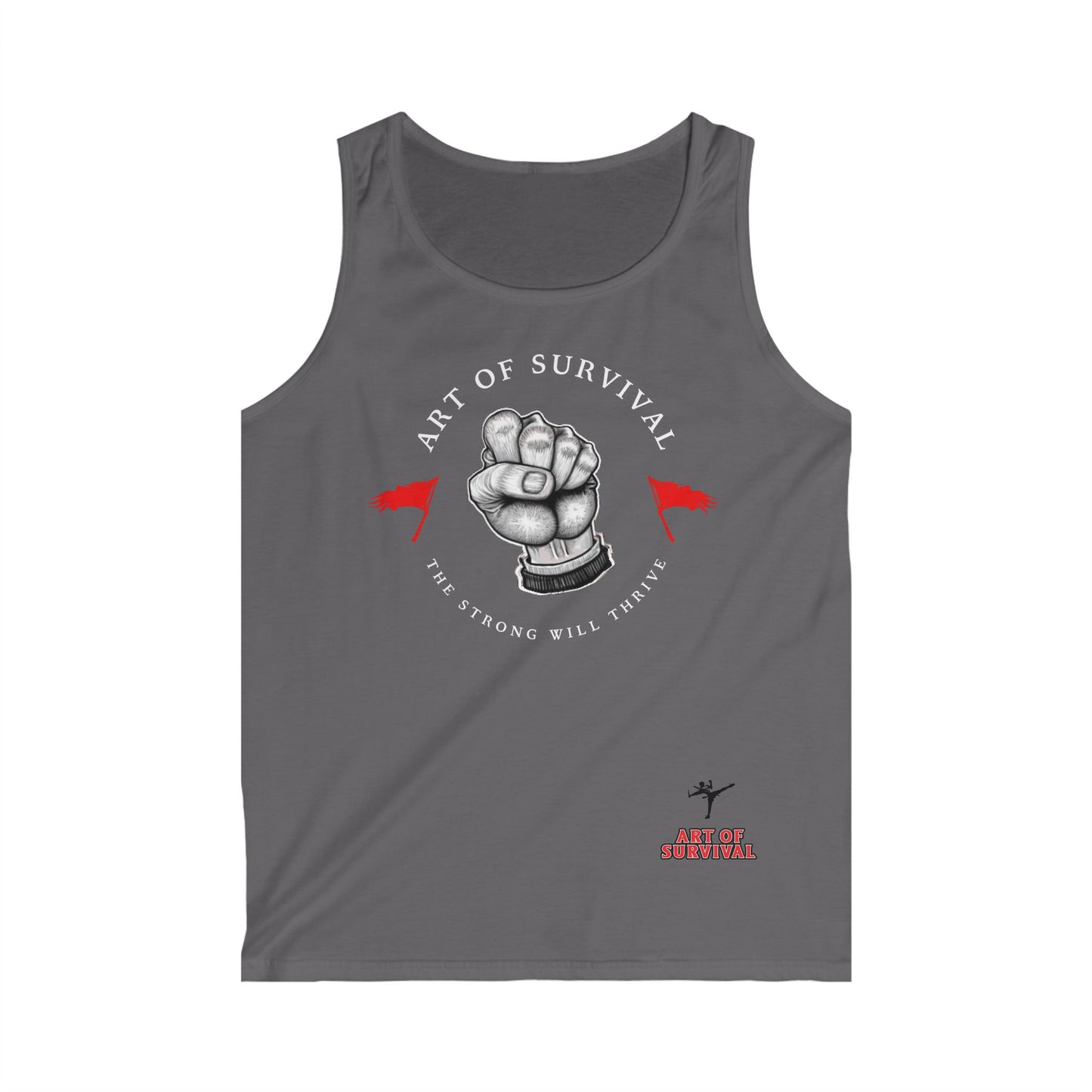 Tank Top - The Art of Survival - Martial Arts - Men's Softstyle - Tank Top
