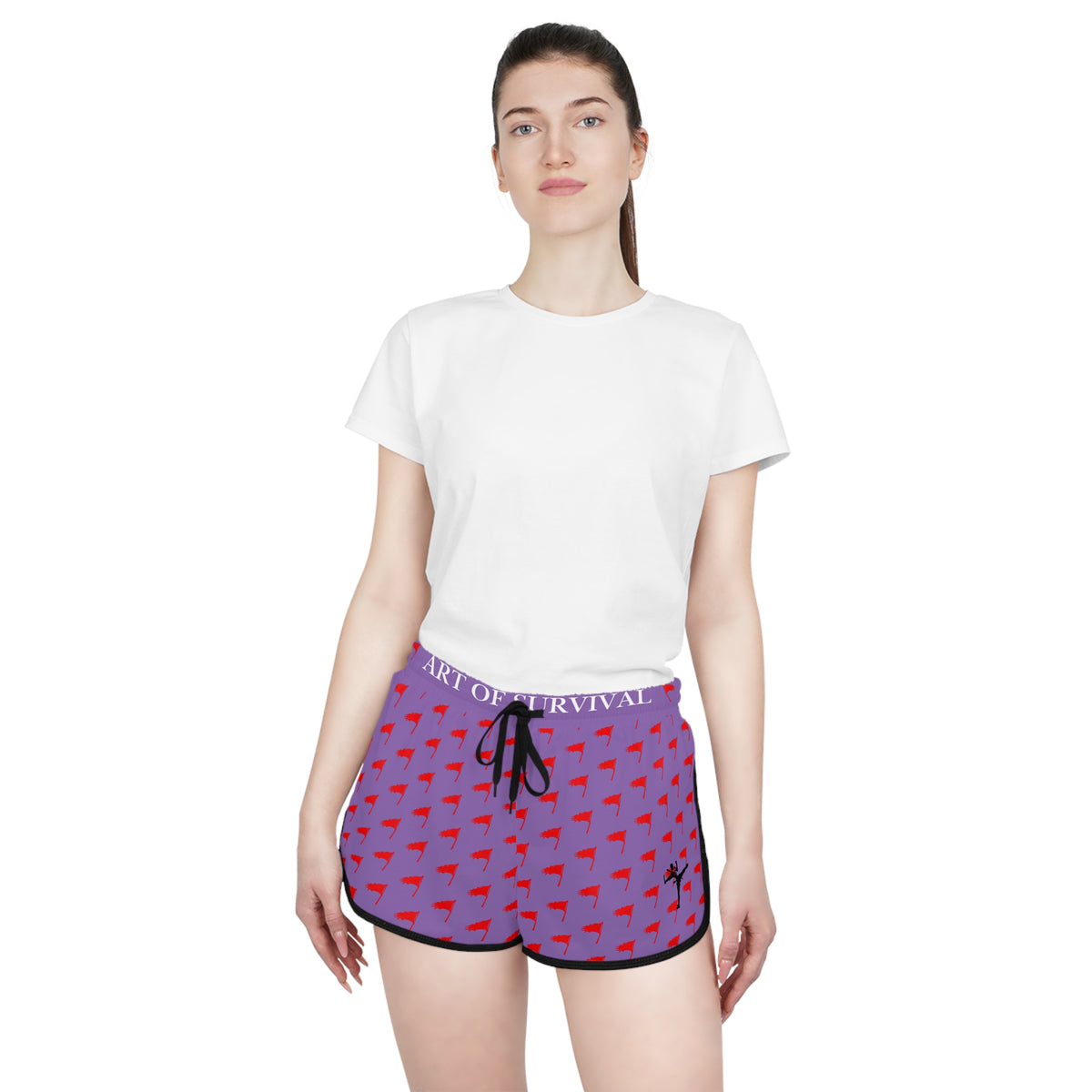 The Art of Survival- Flag (All Over) Logo - Fitness - Shorts