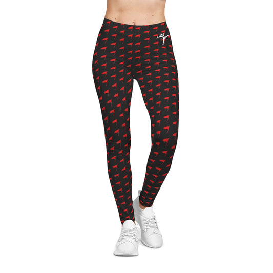Leggings - The Art of Survival - Flag (All Over) Logo - Fitness Apparel