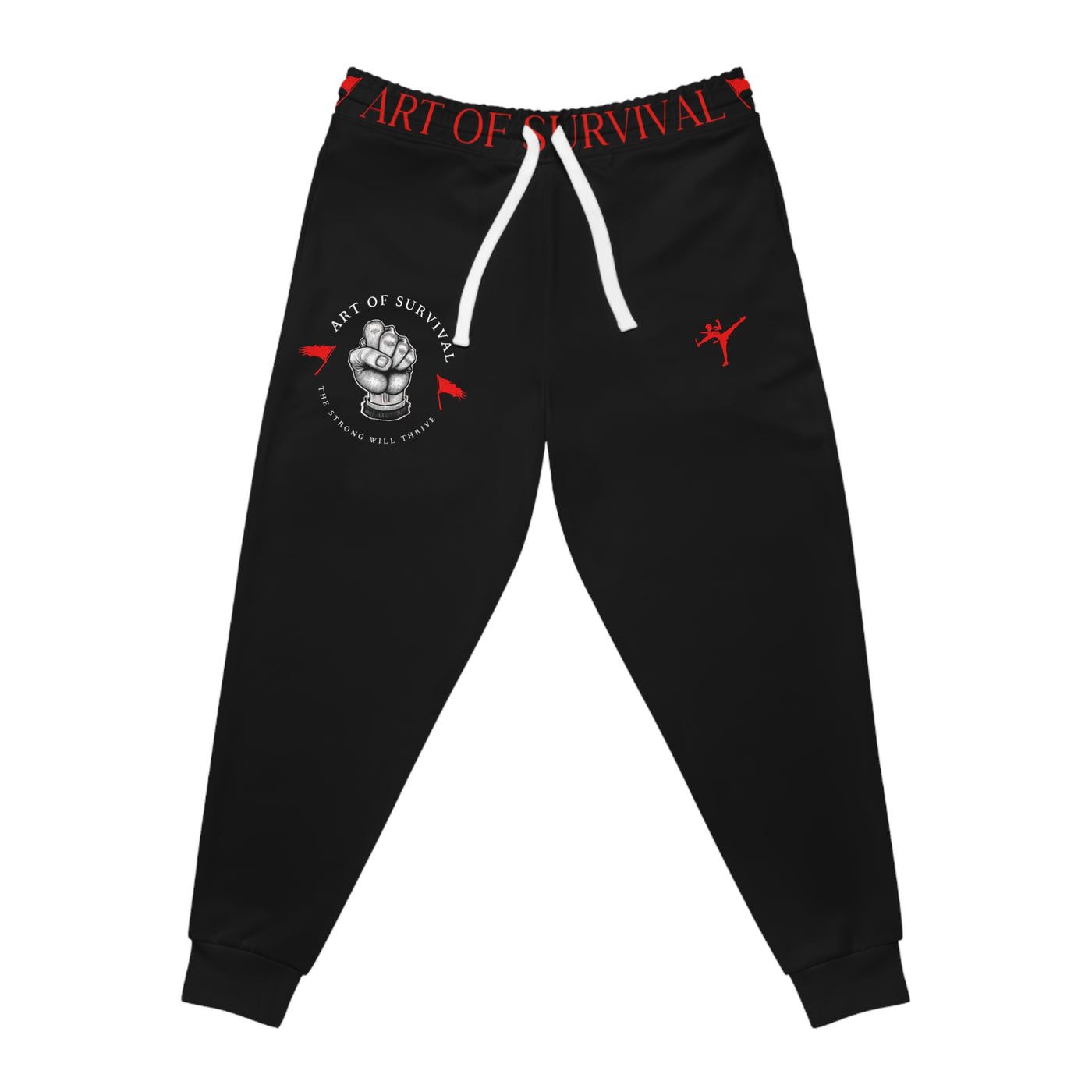 Joggers - Art of Survival - Fist Logo - Fitness Apparel