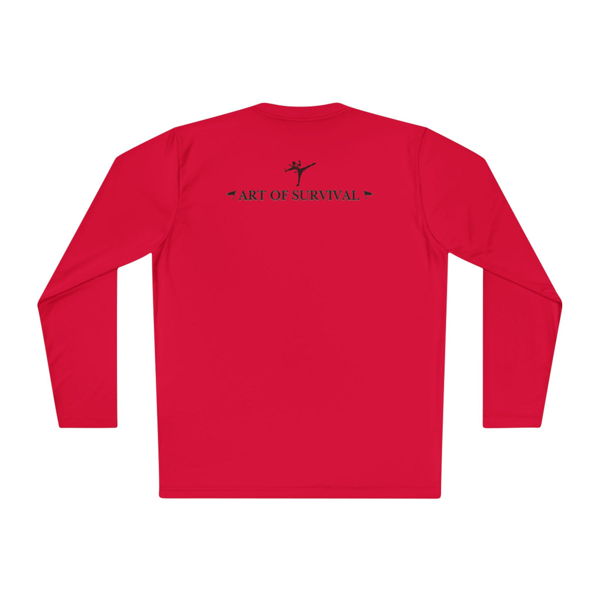 Long Sleeve Tee - "The Art of Survival" Fitness - Martial Arts - Activewear - Fist Design
