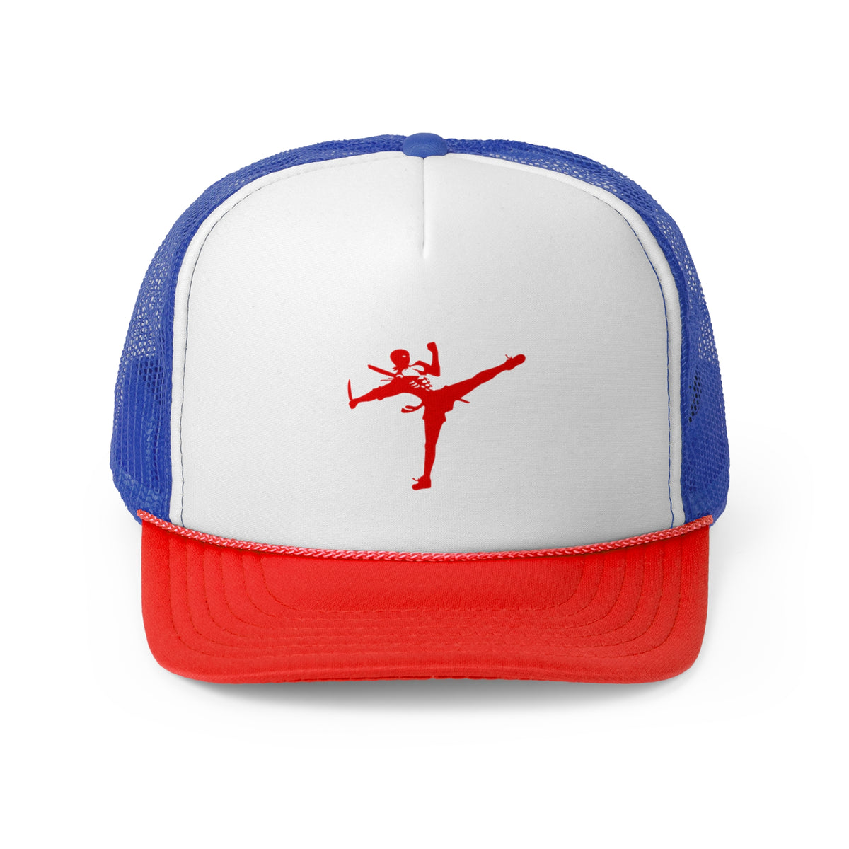 Stylish Trucker Cap with Red Dancer Graphic - Perfect for Dance Lovers & Active Lifestyle