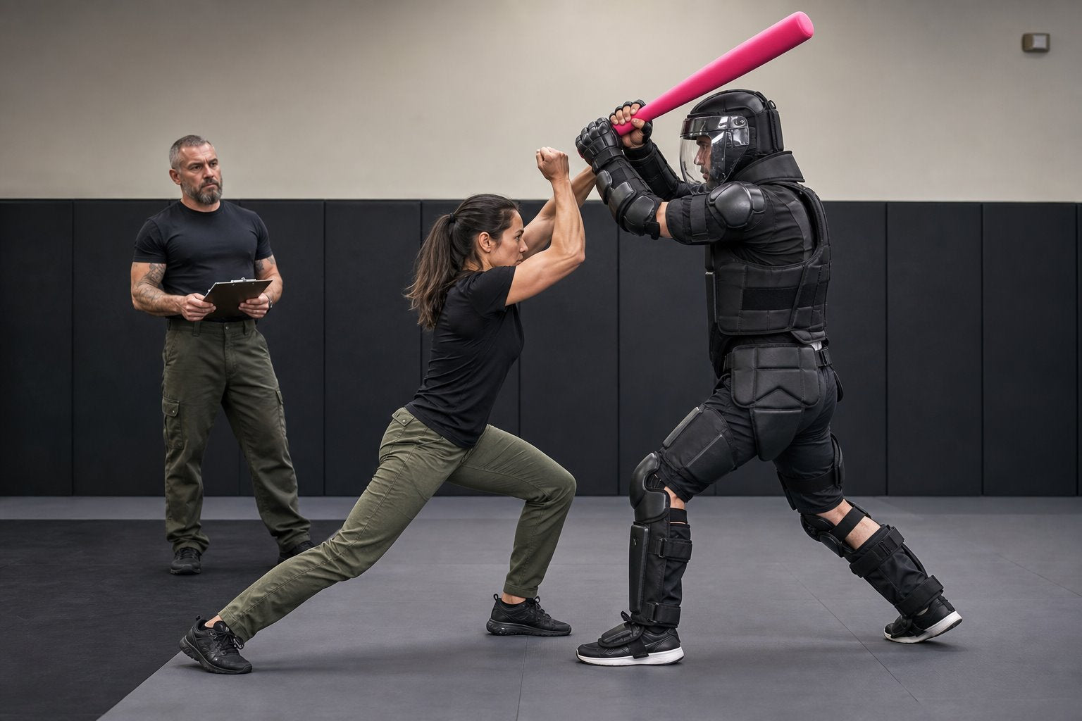 Martial arts proficiency experiment bout 11: Bat or impact-weapon bout