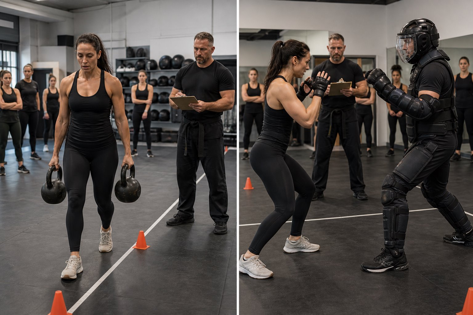 Martial arts proficiency experiment bout 15: Pre- and post-exertion bout