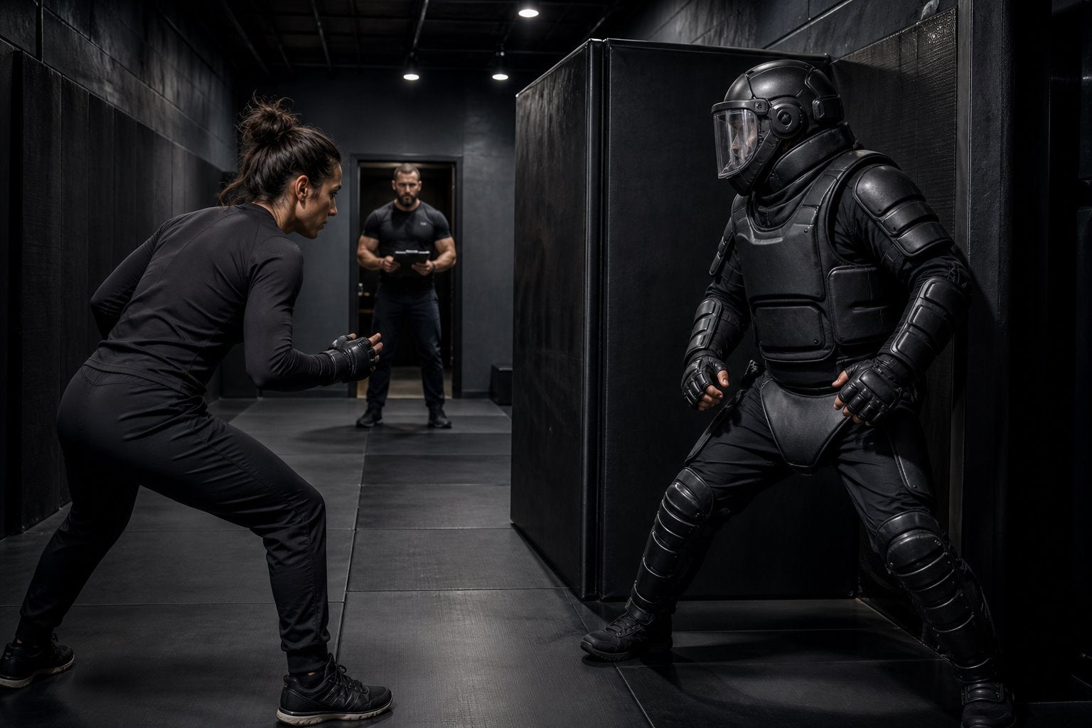 Martial arts proficiency experiment bout 26: Restricted-vision bout
