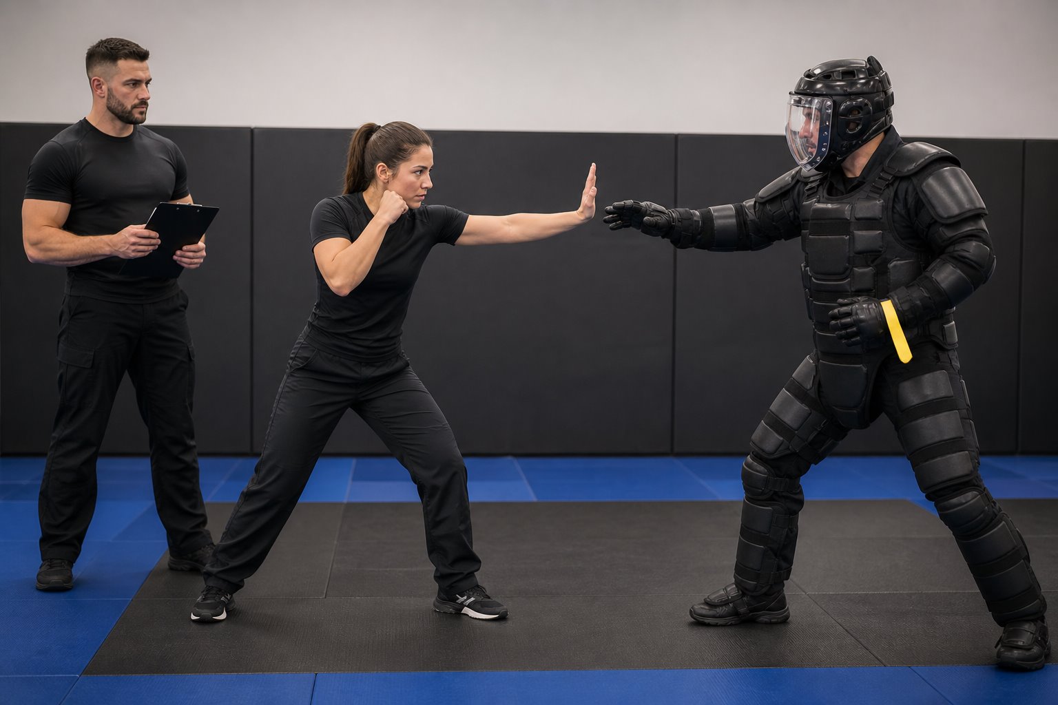 Martial arts proficiency experiment bout 32: Protective-equipment failure adaptation