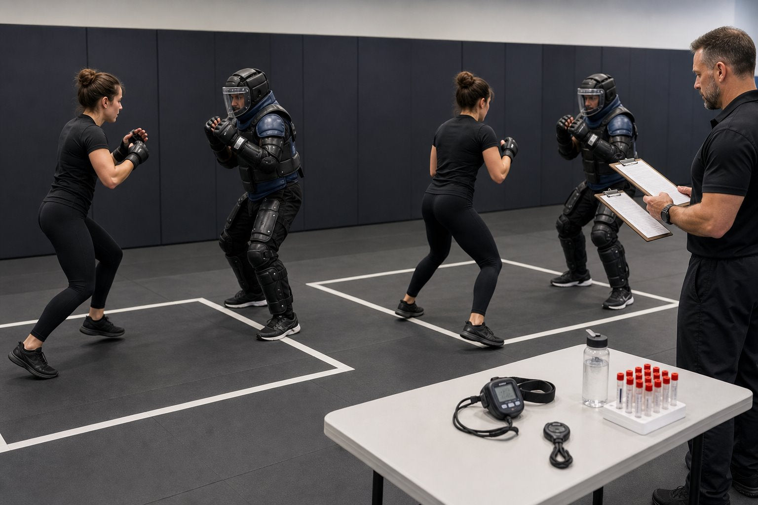 Martial arts proficiency experiment bout 47: FAST-condition crossover battery