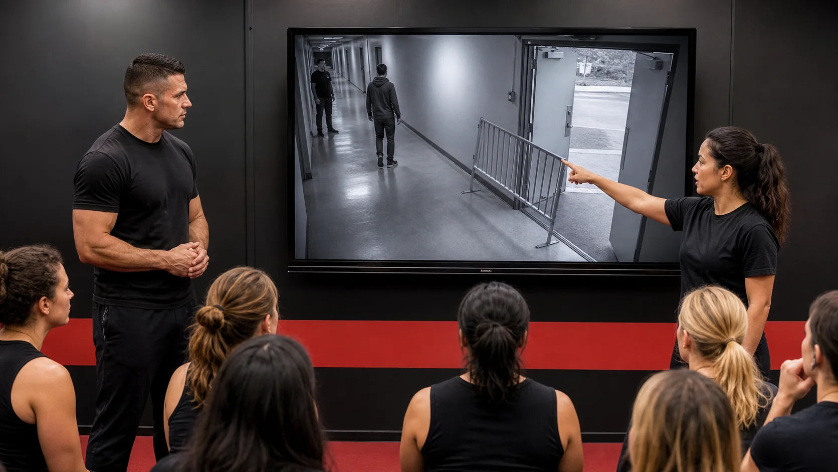 Protocol 37 training exercise in a supervised Art of Survival dojo